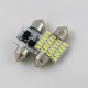 Led лампа SLS LED в салон, багажник и подсветку номера Цоколь SV8,5(C10W) 31mm 24-3014 Белый
